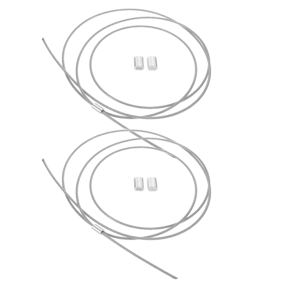 2 Pcs Basketball Net Stringing Frame Threading Hoop Netting Steel Wire Fixing Nets Replacement