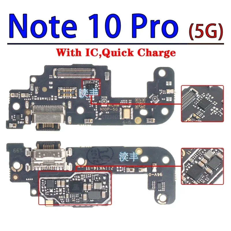 Usb Dock Charger Connector for Xiaomi Redmi Note 11 11S 11E 10 10C 10X 10T 11T Prime Pro Plus + 4G 5G Charging Board Flex Ports