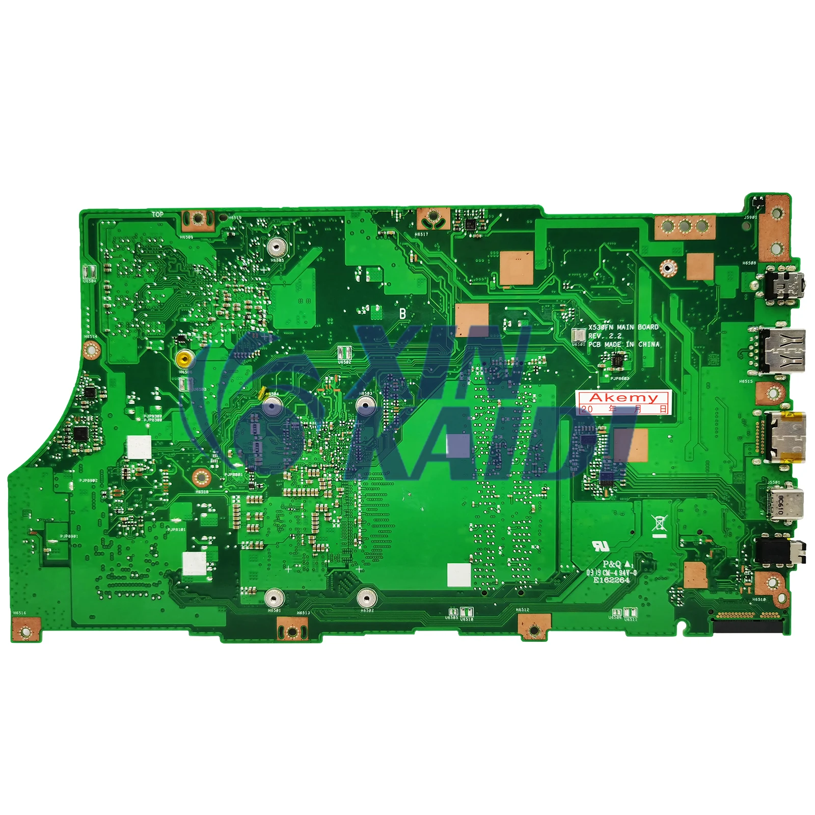 For ASUS VivoBook S15 X530FN X530F X530FF S5300F Mainboard X530FA 6050A3250202 I3-8145U I5-8265U I7-8565U Vivobook S530F
