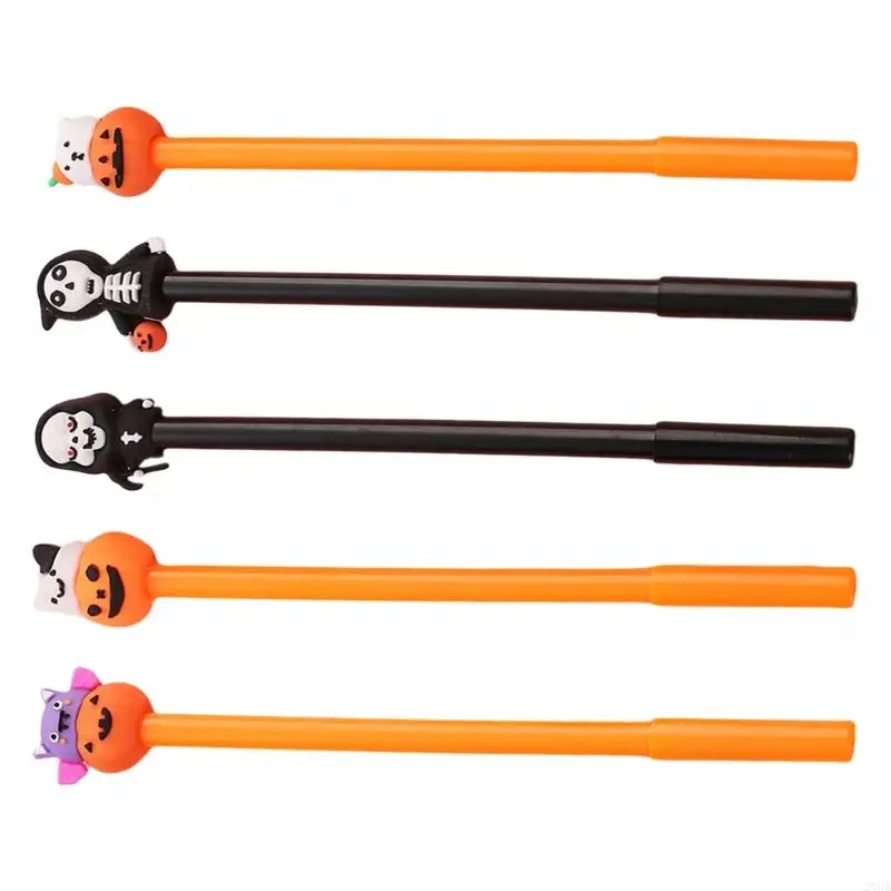 20CB Halloween تحت عنوان Gel Pen 0.5mm نصيحة سلسة للكتابة لكتابة الطالب البالغ