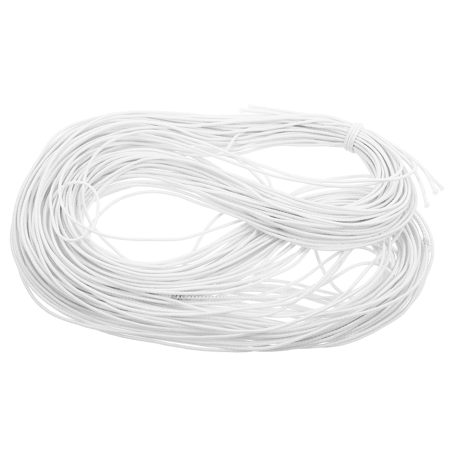 

Elastic Cord for Bracelets 0.8mm White Nylon Beading String Braided Rope Stretchy Jewelry Making Accessories Durability