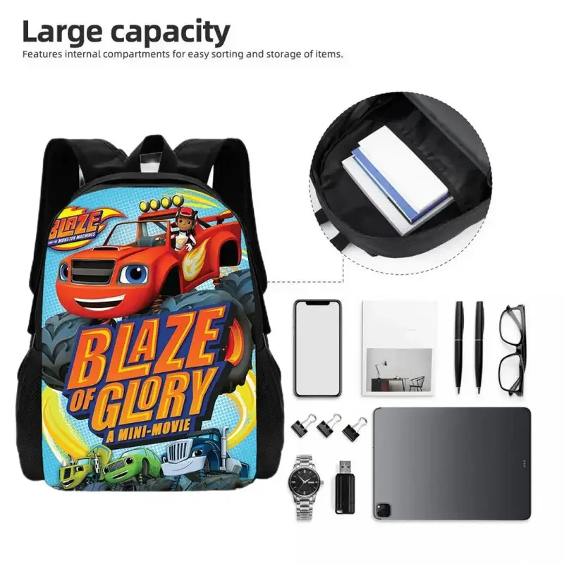 Blaze and the Monster Machines Lunch Bags ,CartoonBoys Girls,Anime Game Prints Child Cooler