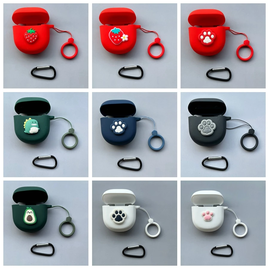 Cartoon für Jbl Club Pro Tws/Tour Pro Fall Anti-Verlust Ring Hörer Box für Jbl Tour Pro Tws Silikon stoß feste Schutzhülle