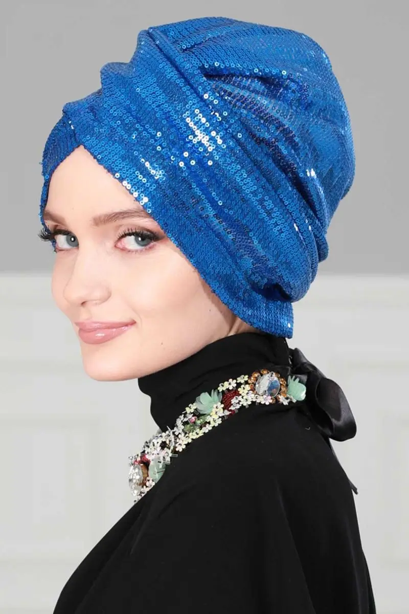 Hijab Knochen pailletten Saks