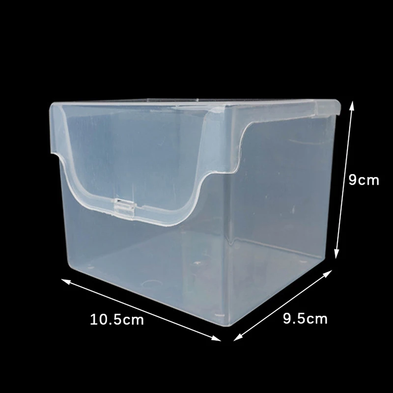 Photocards Storage Box Stickers Korea Idol Card Holder Desk Transparent Storage Organizer Classification Box Stationery