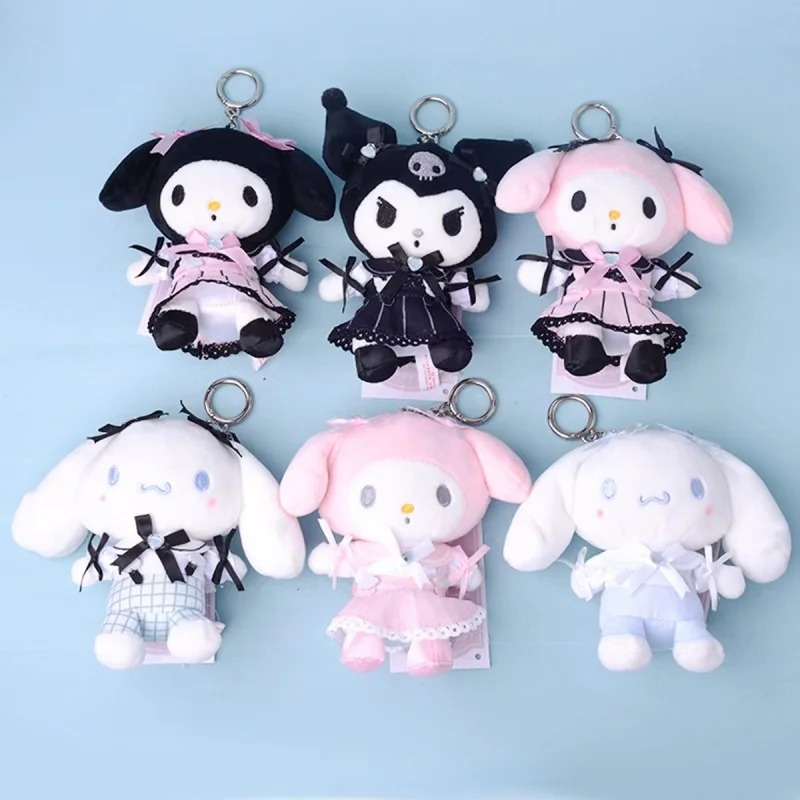 

Cute Kuromi Melody Jade Guigou Plush Doll Pendant Cartoon Bag Hanging Gift