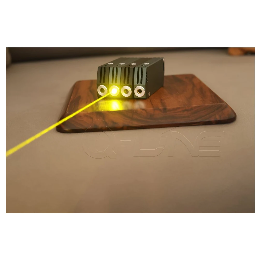 571nm 15mw/ 40mw Golden Yellow Dot Laser Indicator Module Type-C Charging