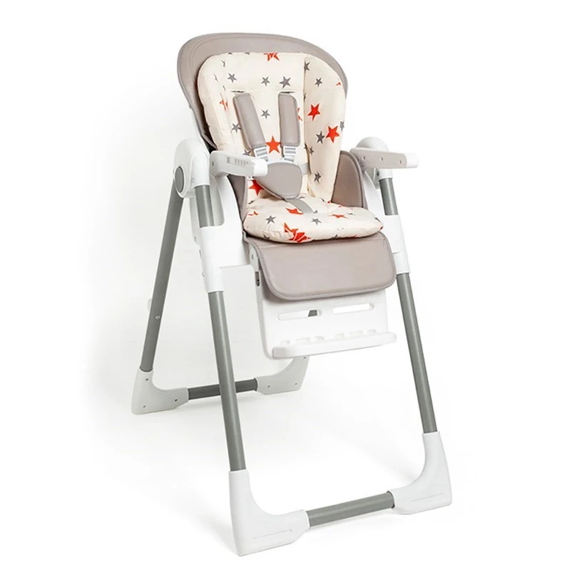 Universal Baby Stroller Seat Pad Almofada da Cadeira Alta Liner Mat Algodão Macio Alimentação Cadeira Pad Cover