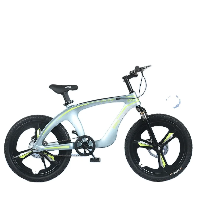 Children's 7-9-11 Years Old Mountain Bike Magnesium Alloy 18-20-22 Inch Bike for Boys and Girls Pedal Type Mtb