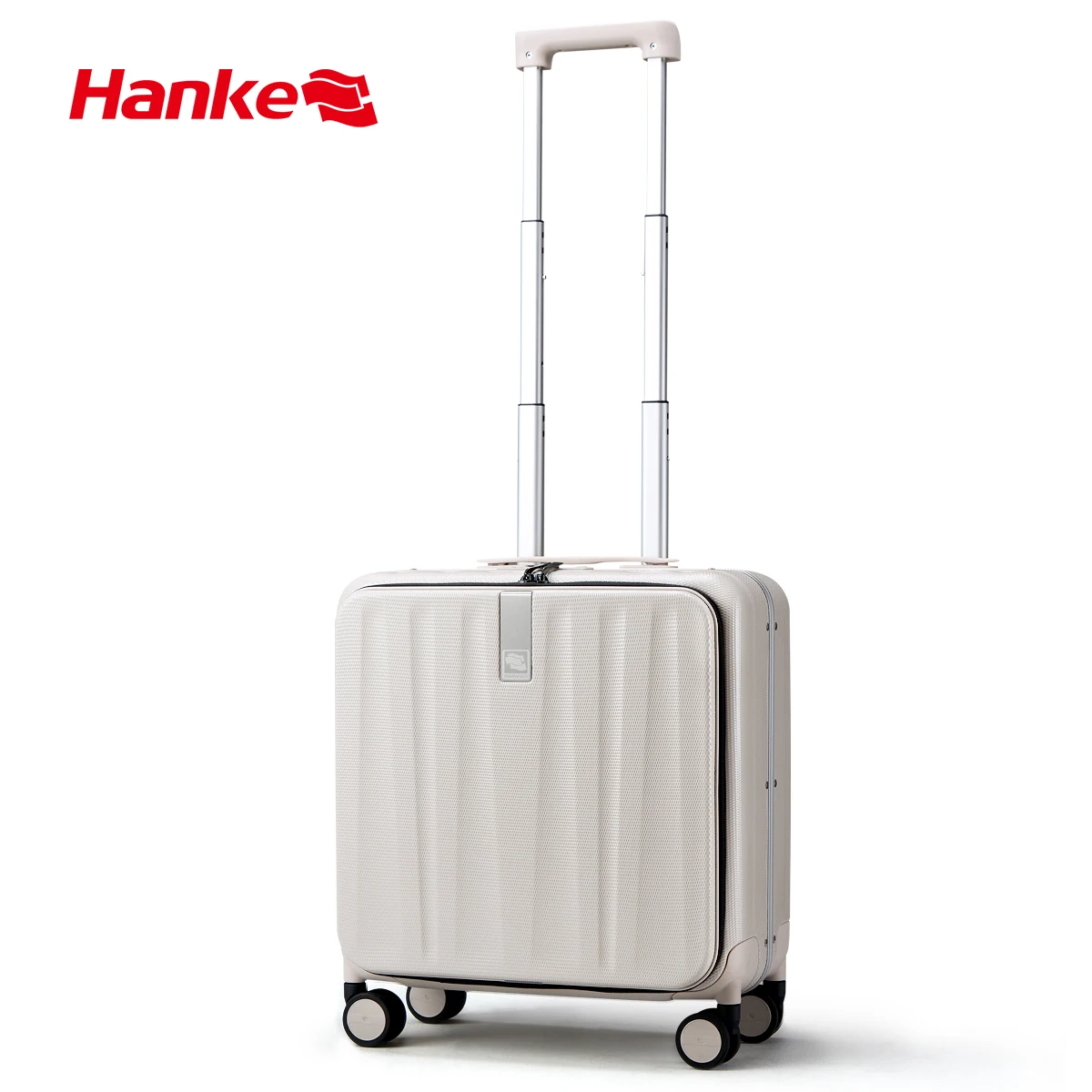 

Hanke Carry On Suitcase Aesthetic Design 7mm Aluminum Frame Rolling Luggage Boarding Cabin PC Spinner Wheel TSA Lock 18" 20"