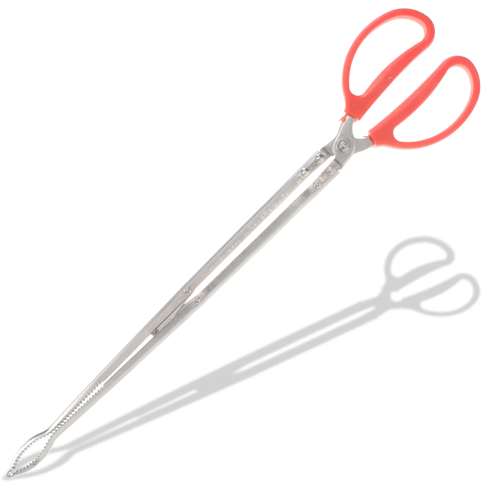 

Fireplace Tongs Stainless Steel Heavy Duty Firewood Grabber Long Tong Camping BBQ Picnic Stove Garbage Picker Claw Tool
