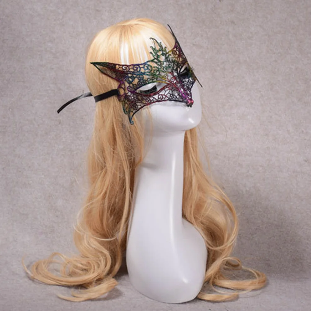 

Retro Style Lace Masquerade Mask One Size Fits Most Design Luxury for Wedding Party Fancy Dress Eye Mask