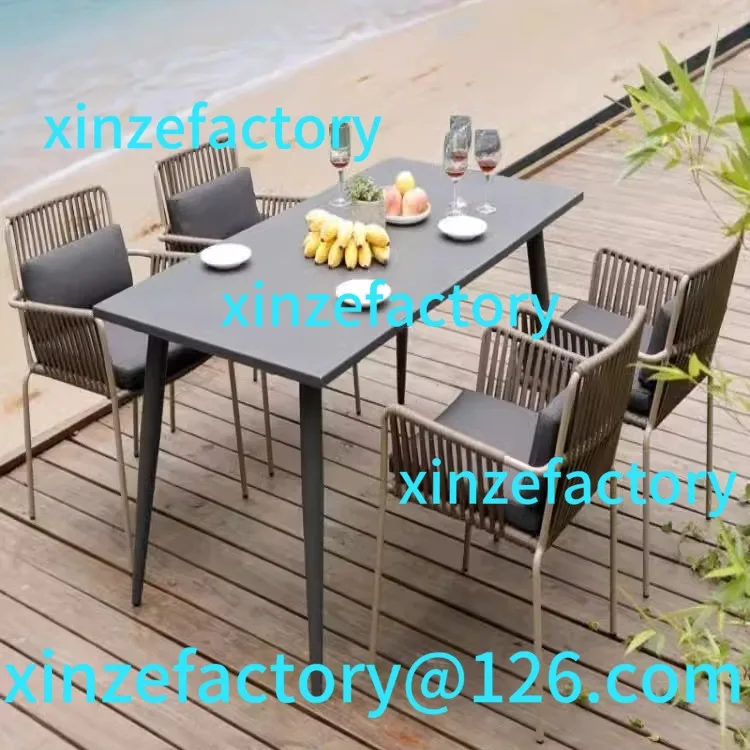 

Customizable Outdoor Restaurant Waterproof Outdoor Garden Rattan Chair