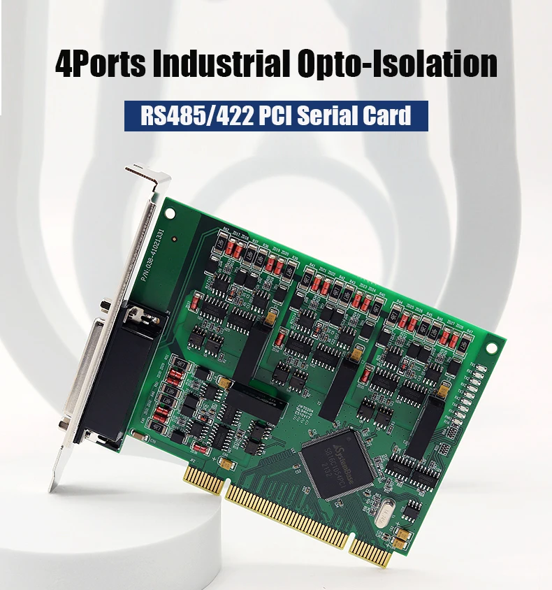 UOTEK 工業用グレード PCI から RS-485 RS-422 シリアルカード RS485 RS422 4 ポート高速 DR44 拡張コンバータ UT-724A-I