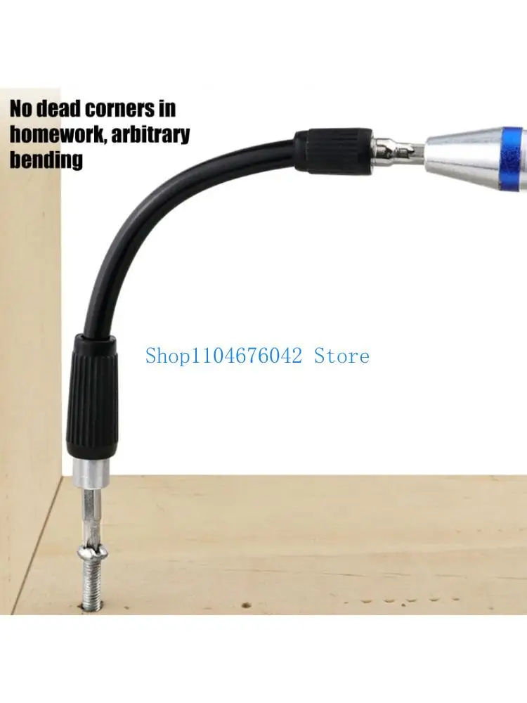 652F Small Area Drill Bit Extension 130 mm for Cabinet Repair, Narrow Screw Access, and Angled Driver Reach in Service Areas