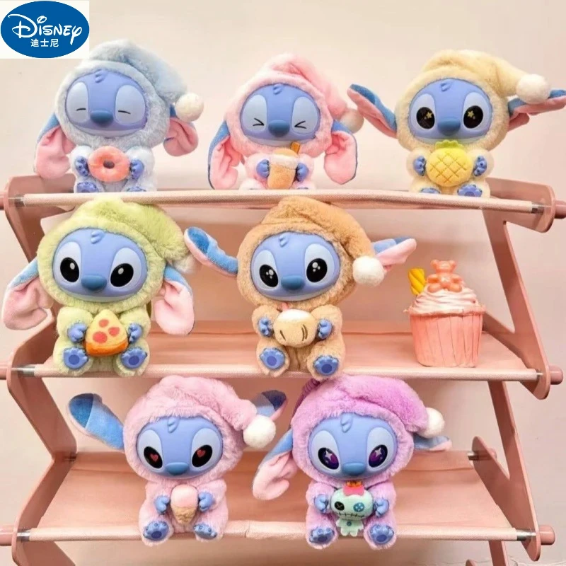 

Виниловая слепая коробка Disney Stitch Eat, Sleep Series, подвеска, милая кукла, загадочная коробка, игрушка, плюшевая кукла, подарок на праздник
