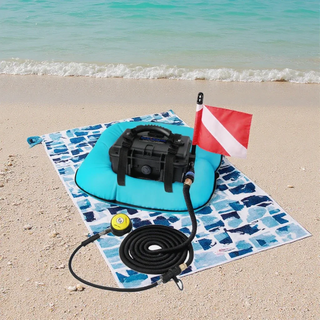 

Portable Scuba Diving Oxygen Device for Swimming Fishing Snorkeling Gear Lightweight Rechargeable Breather