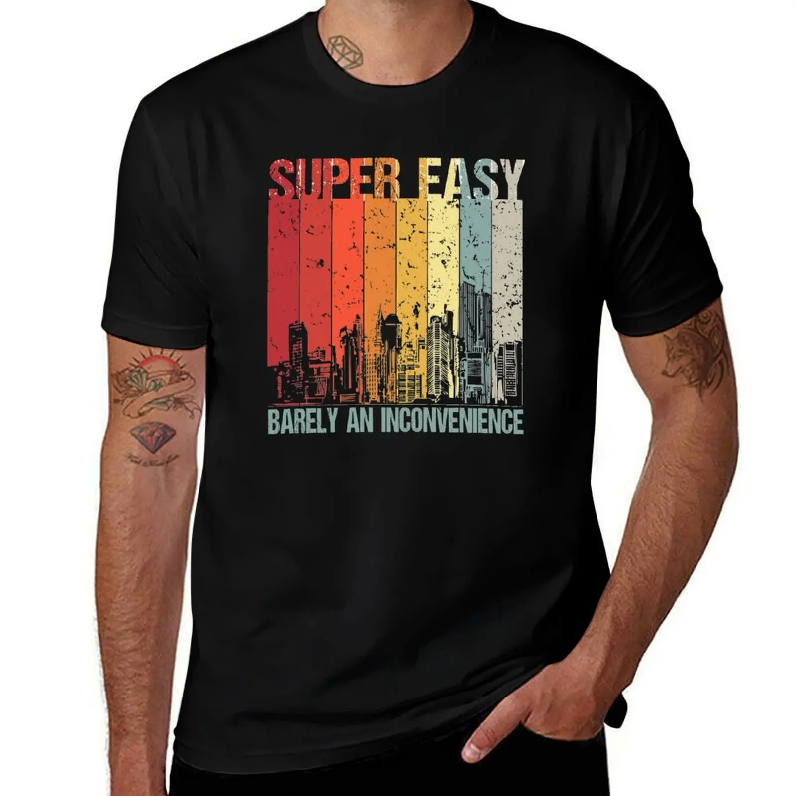 Super easy barely an inconbenience T-Shirt Blouse graphic t shirt vintage mens fashion