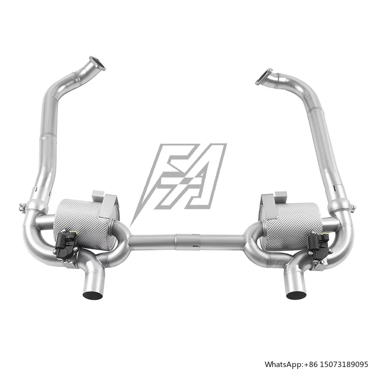 

For 718 2.0T 2.5T Car Exhaust System Rear Section Electric Valve Muffler Exhaust Remote Control