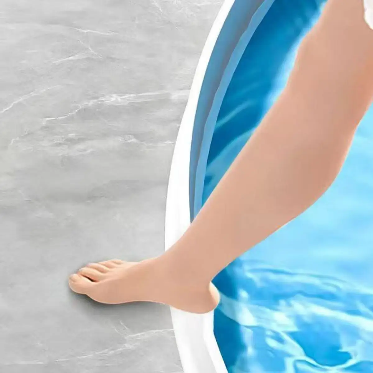 1PC 1-3M Bathroom Water Stopper Silicone Retaining Strip Water Shower Dam Flood Barrier Dry And Wet Separation Blocker