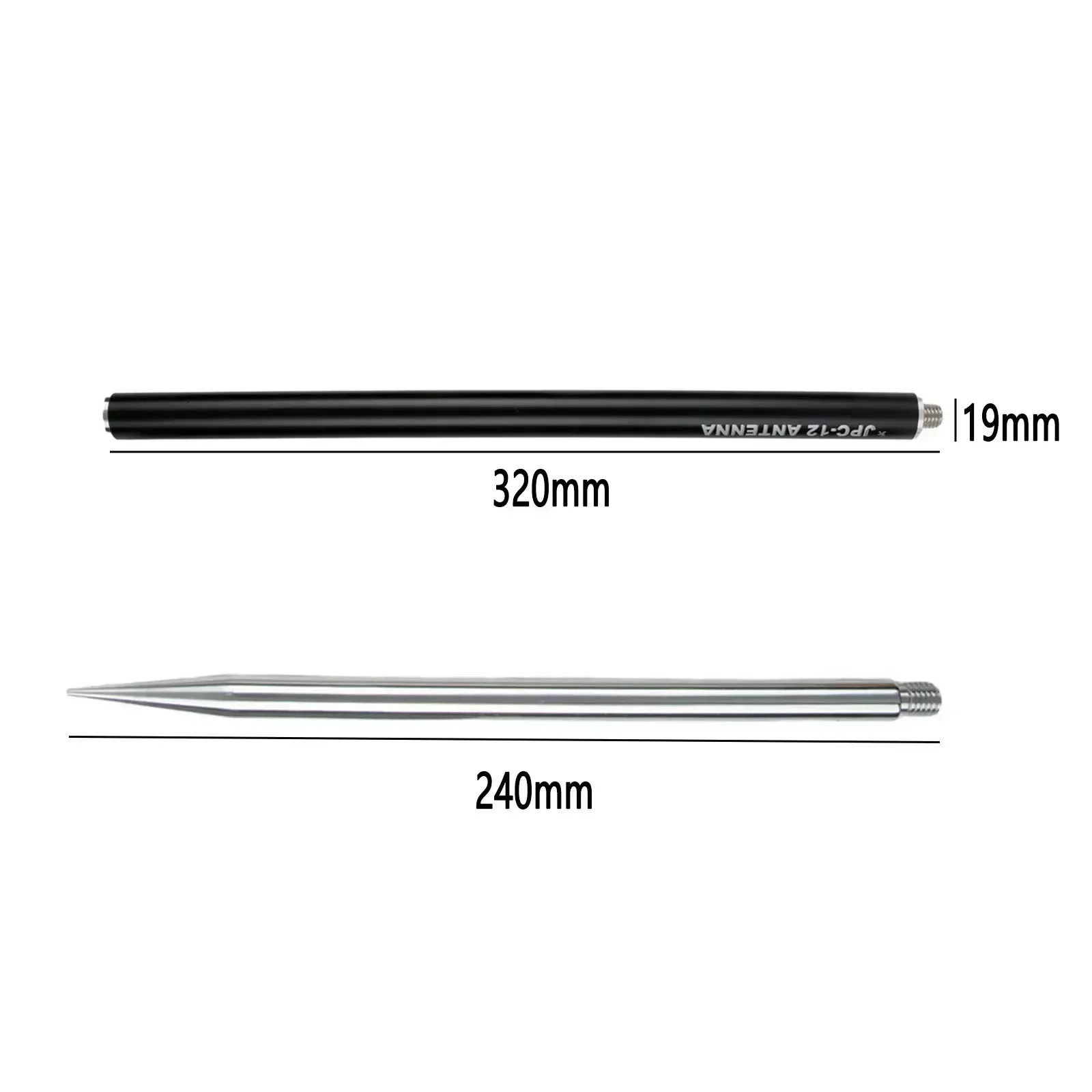 1 Set Durable PAC-12 7MHz-50MHz 100W 8-band HF Portable Right Wave GP Antenna QRP For Ham Radio Shortwave