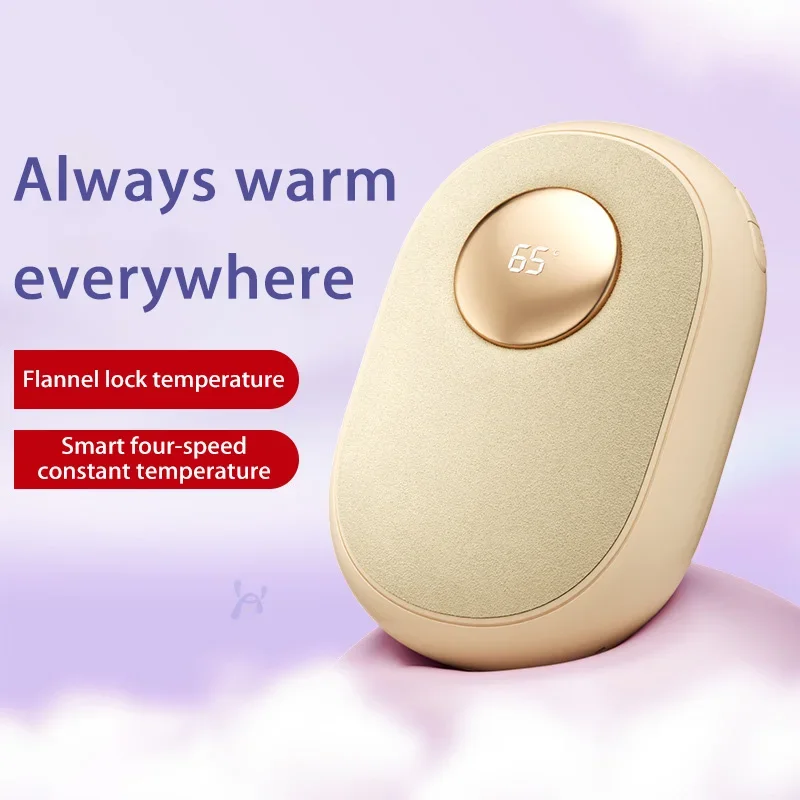 Xiaomi Instant Heat Hand Warmer Large Capacity 50000mAh Hand Warmer Plush Smart Constant Temperature Rapid Heating Hand Warmer