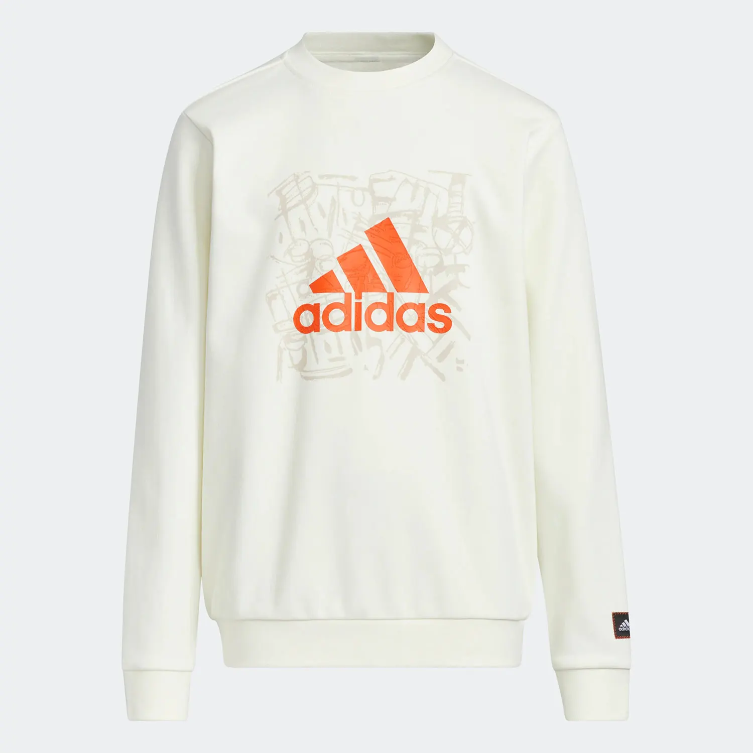 

Adidas Originals Spring Children's Loose Sports Round Neck Sweatshirt HZ0218