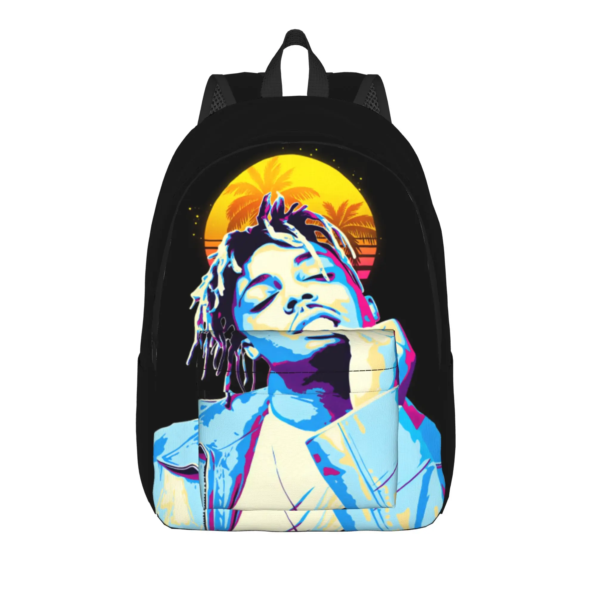 love Juices Wrlds Backpack  Novelty Backpacks Male University Big School Bags Custom Rucksack
