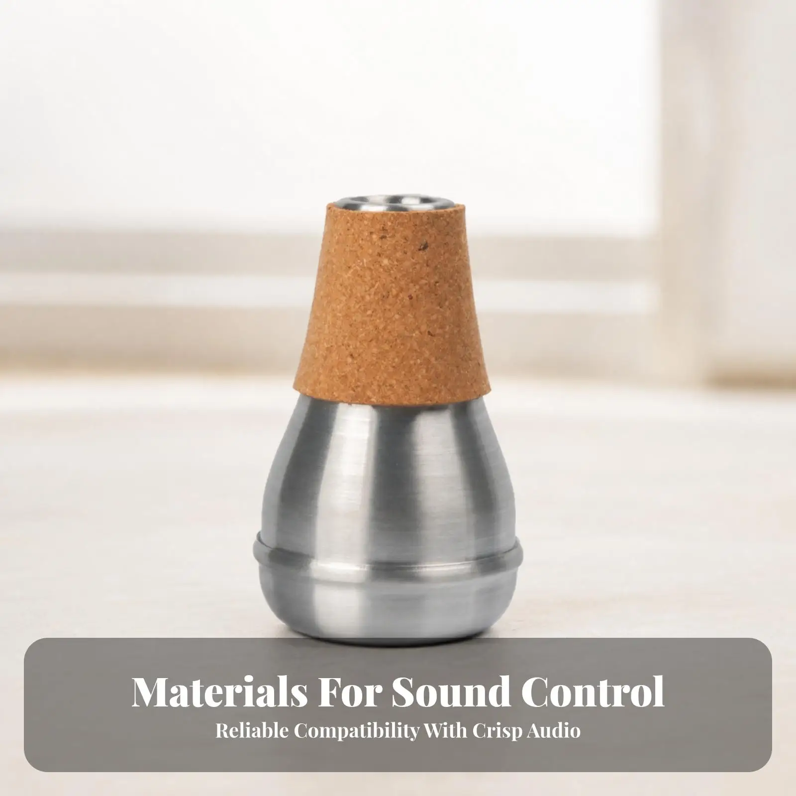 High Trumpet Mute Portable Musical Instrument Part Streamlined