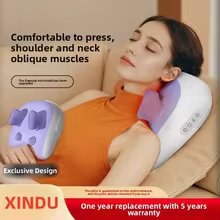 SPA Portable Pillow Massager Lazy Person Leading Shoulder Professional Super Strong Neck Massage Wireless Warm Pillow Type Massa - AliExpress