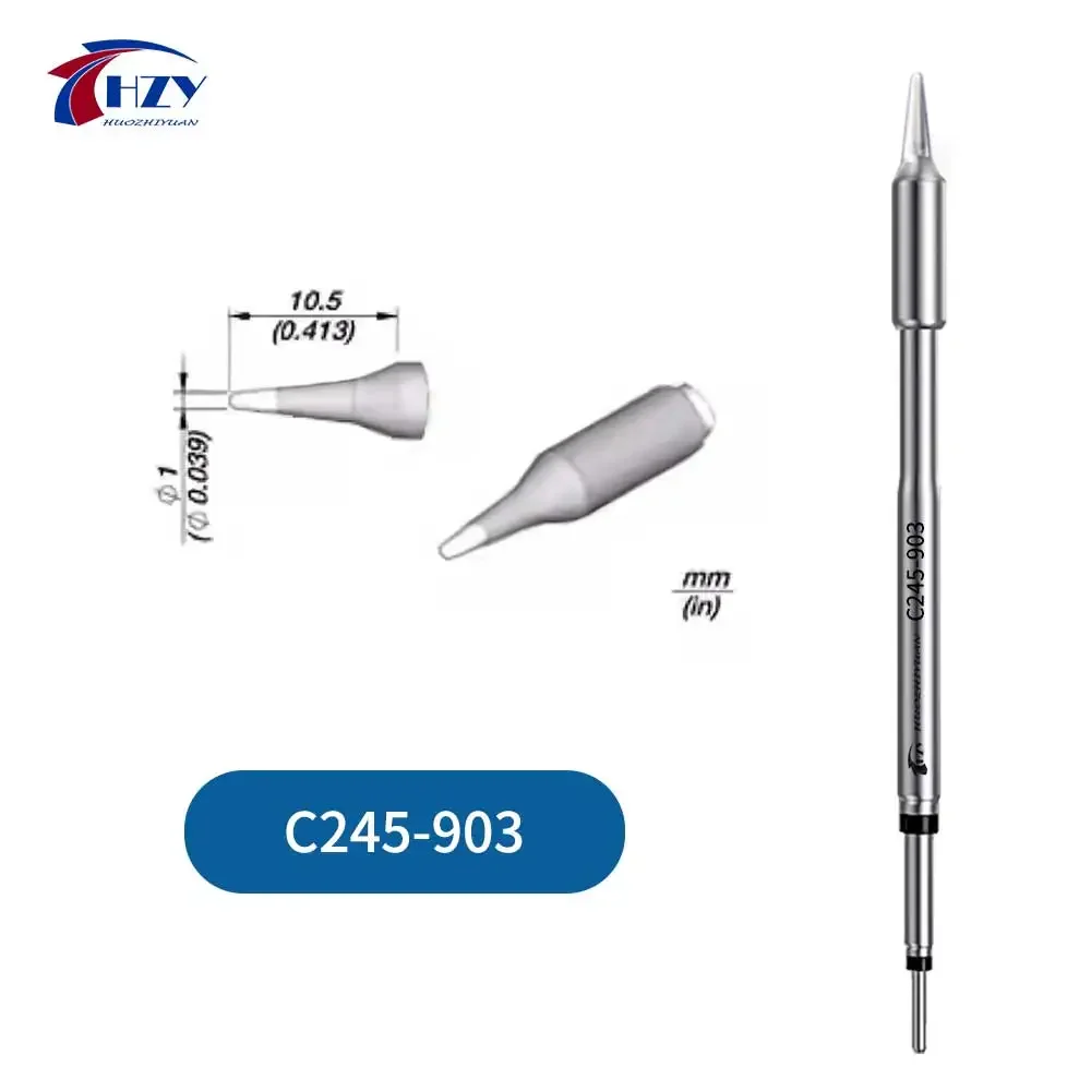 HZY C245 Serie Lötspitzen I/IS/K/SK/939/945/966 Universeller T245-Griff für T245-Lötstation Handy-Reparaturwerkzeuge