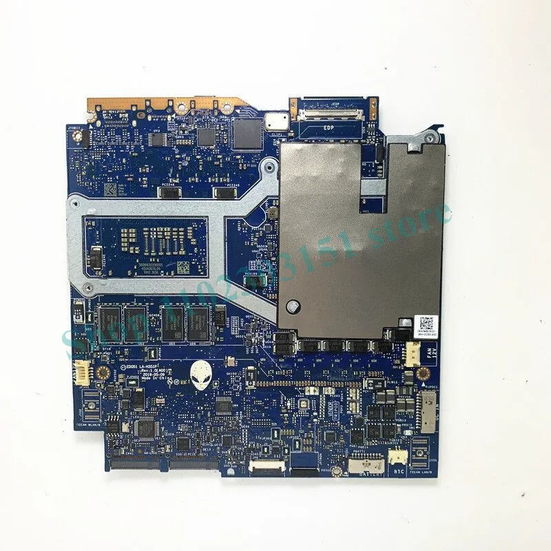 CN-0X25NN 0X25NN X25NN W/ SRFD1 I9-9880H CPU Mainboard LA-H351P For DELL M17 R2 Laptop Motherboard N18E-G2-A1 100%Full Tested OK