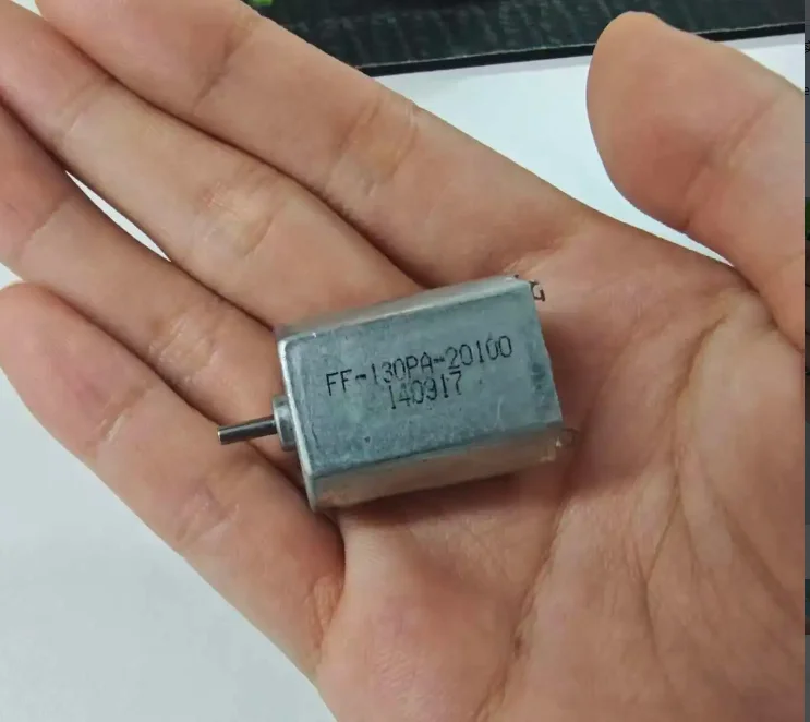 130SH Precious Metal Brush DC3V-6V Metal Back Cover, Precision, Micro DC Motor