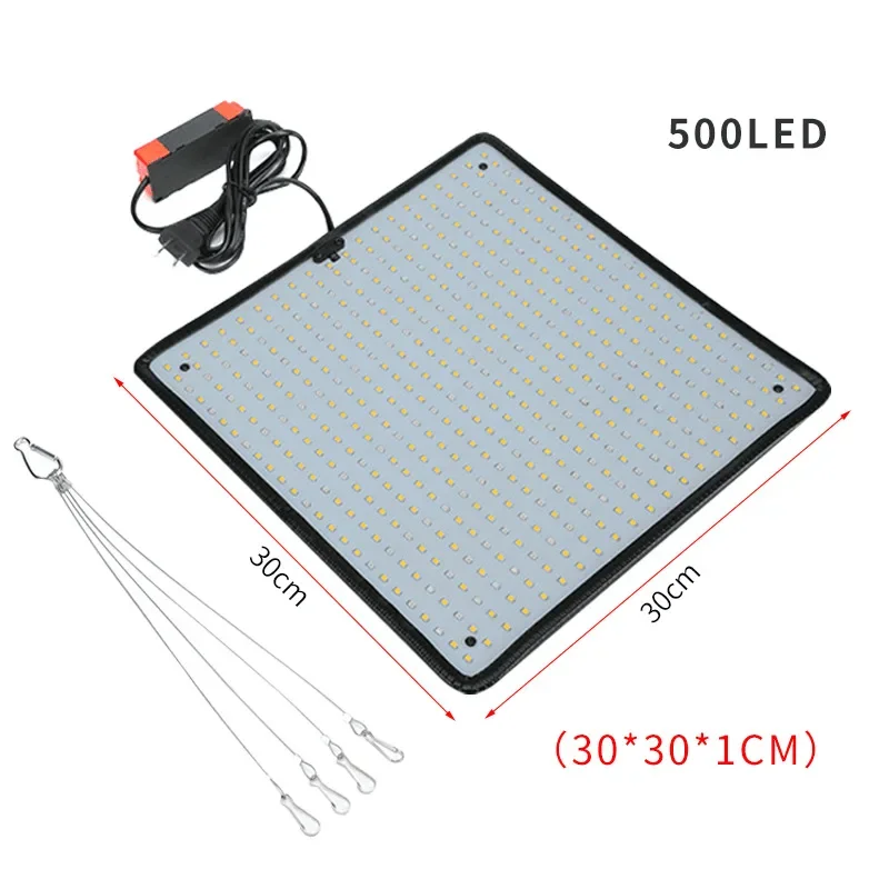 Imagem -06 - Full Spectrum Led Indoor Plant Light Crescer Painel Phyto Lâmpada para Cultivo Plantando Flor Mudas Hidroponia Crescer Caixa