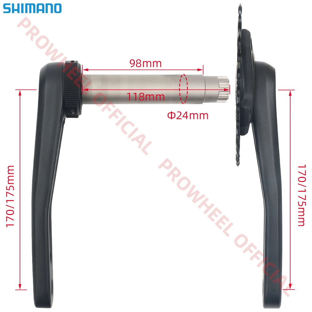 Shimano CUES FC-U6000 Crankset 9/10/11 Speed 170MM/175MM 32T MTB Bicycle Crank Bottom Bracket MT500-PA MT501 BB52