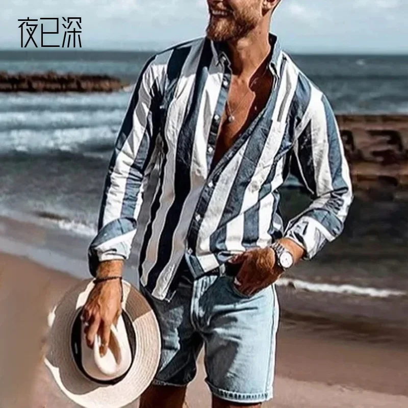 2024 Summer Europe and The United States New Men's Sexy Hollow Top Street Fashion Casual Loose Solid Color Personality T-shirt