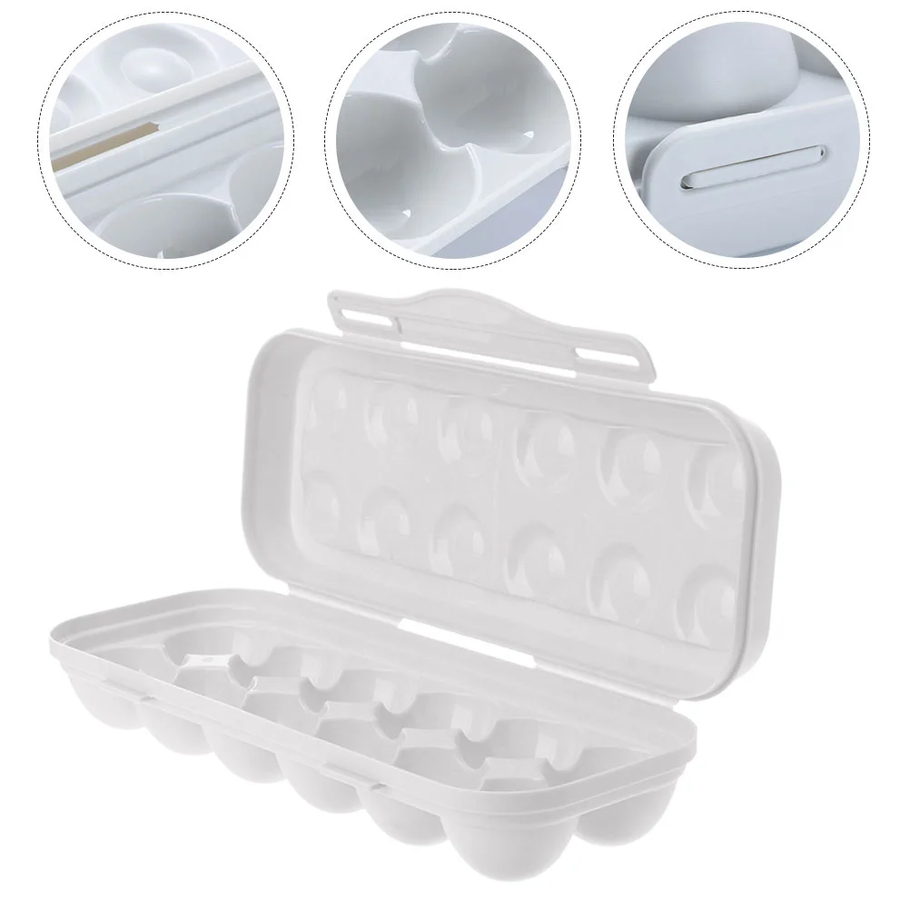 

Fridge Egg Container Anti-collision Damage Chicken Kitchen Organizers and Storage Refrigerator