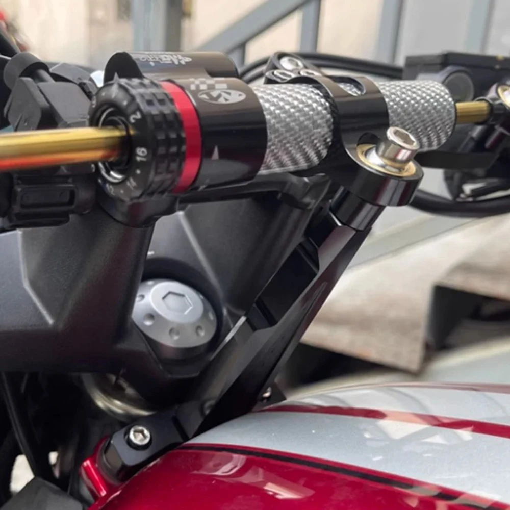 ชุดติดตั้งกันสะบัดแฮนด์มอเตอร์ไซค์ สำหรับ Honda CB650F CB 650F 650 F แบบปรับได้