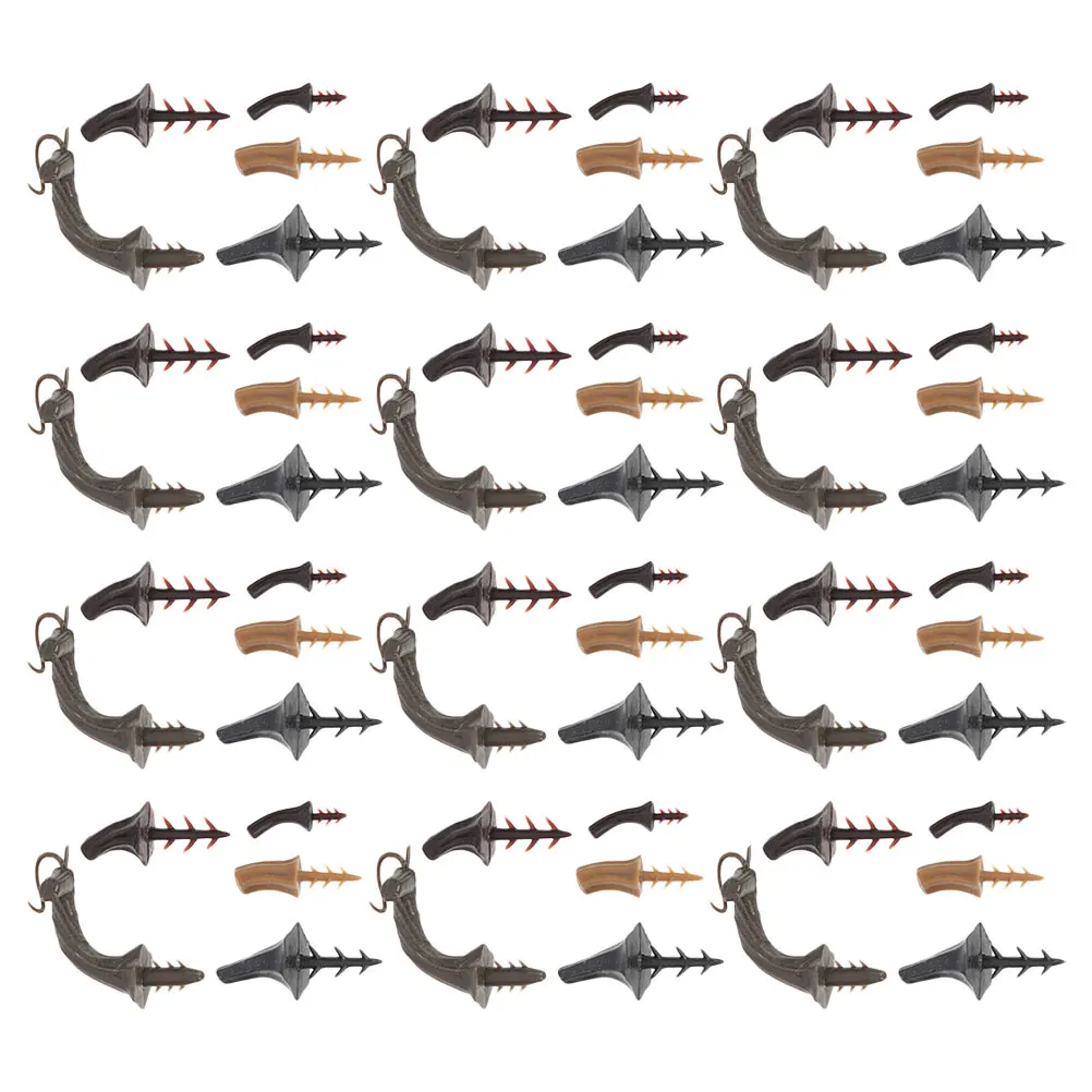 

80pcs Pumpkin Accessories Plastic DIY Halloween Pumpkin Craft Decor Supplies Fall Decorations Craft Stems Simulation Foam