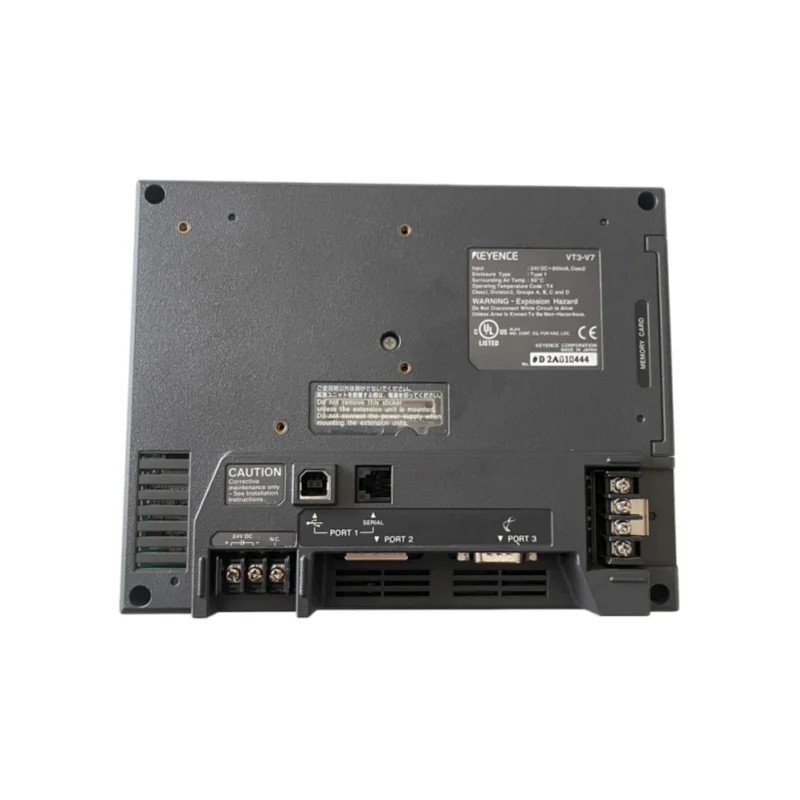 KEYENCE VT3-V7 VT3-V10D VT3-S10 VT3-S12 VT3-V8 7 Inch Color HMI Touch Screen Panel Used for Production Statistics in Stock
