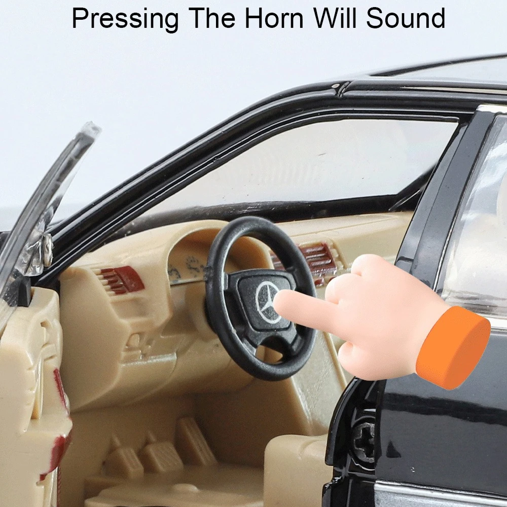 1:24 E300L Eクラス S320 スポーツカー おもちゃ モデル メタルダイキャスト シミュレーション車両 プルバック玩具 モデル オフィスデスク飾り