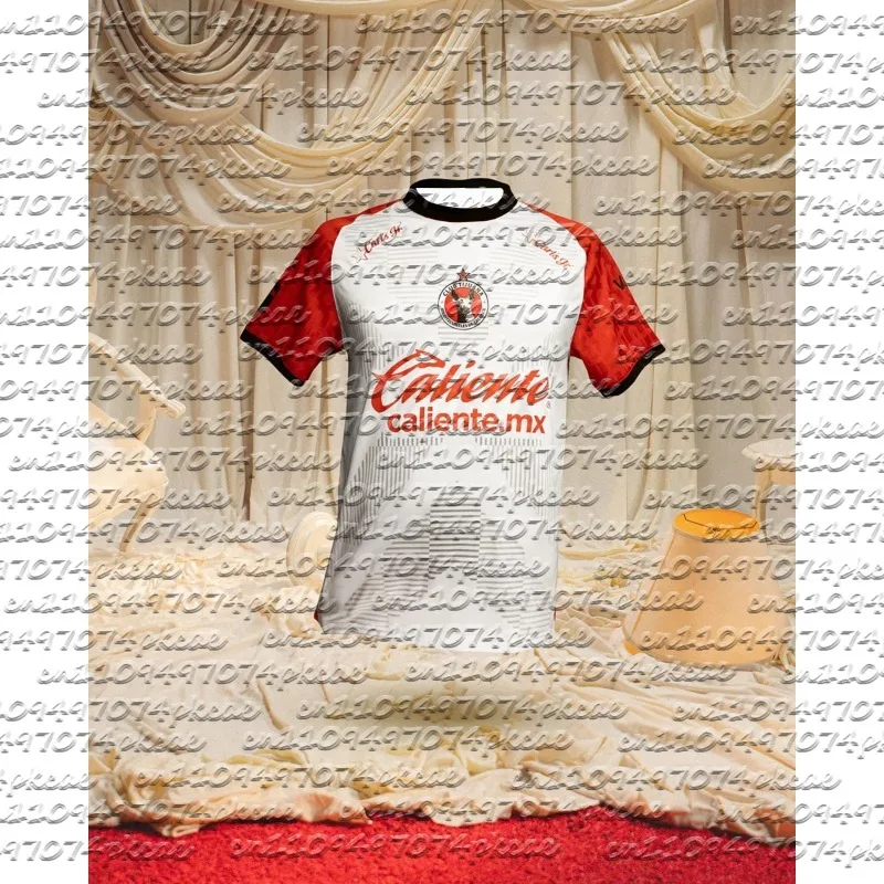 Nueva Camiseta de la Club Tijuana Temporada 2026, para Hombre, Mujer, Jóvenes y Adultos, Transpirable, de Secado Rápido, Uniforme de Entrenamiento