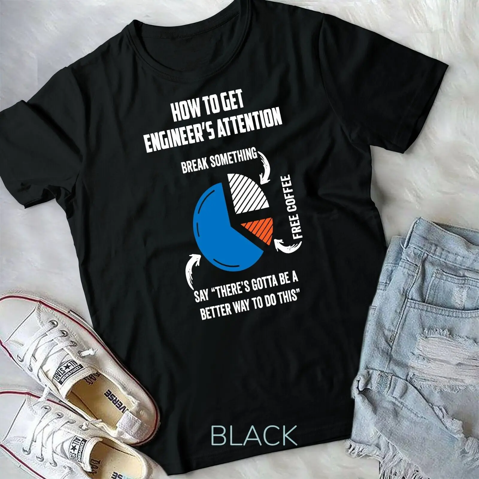 Engineer Funny Gift for Electrical,Mechanical,Civil,Computer Unisex T-shirt