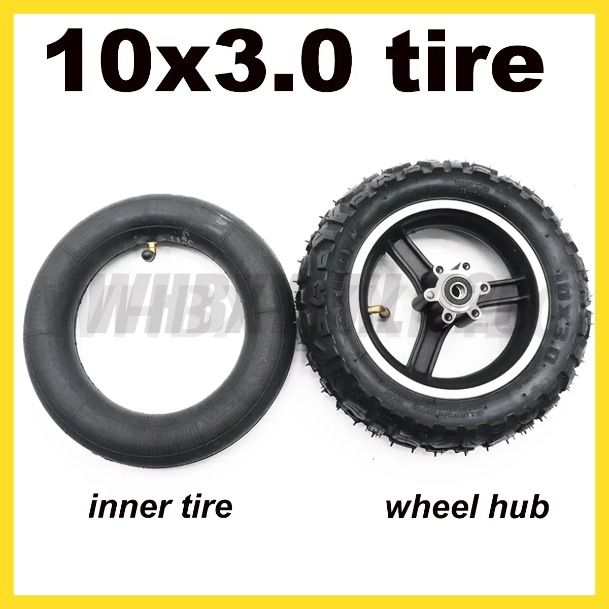 10X 3.0 TUOVT tires 10 inch inner tube and outer off-road  fit for kugoo M4 pro, ZERO  Kaabo Mantis 10x3