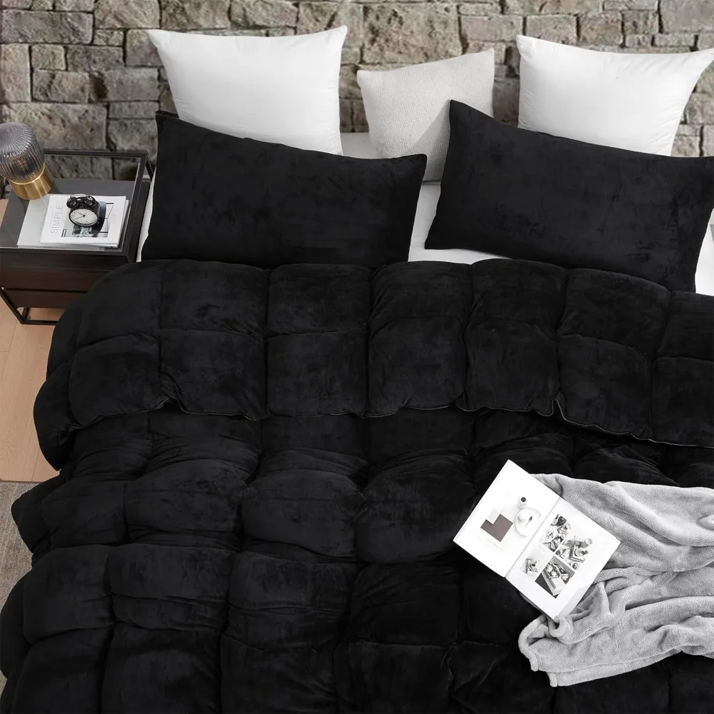 Boi He Thick® - Coma Inducer® King Comforter Set - Black