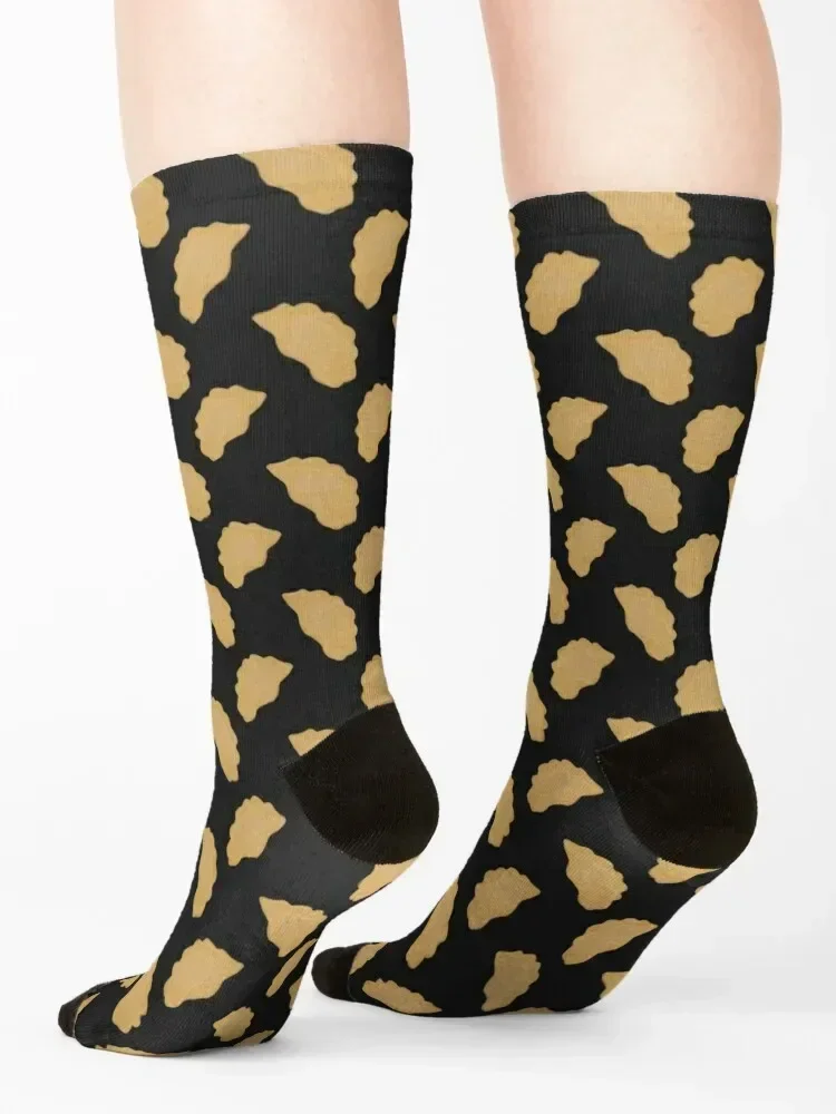 Chaussettes en épicéa à motif Pierogi pour hommes et femmes, bas mobiles, jolies nouveautés, cadeau