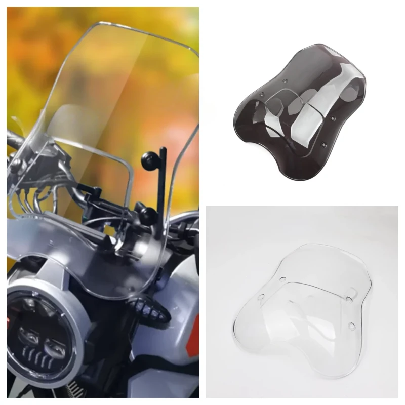 

For ZONTES GK350 150G1 GK 350 150 G1 motorcycle modification retro front windshield windscreen wind deflector with bracket