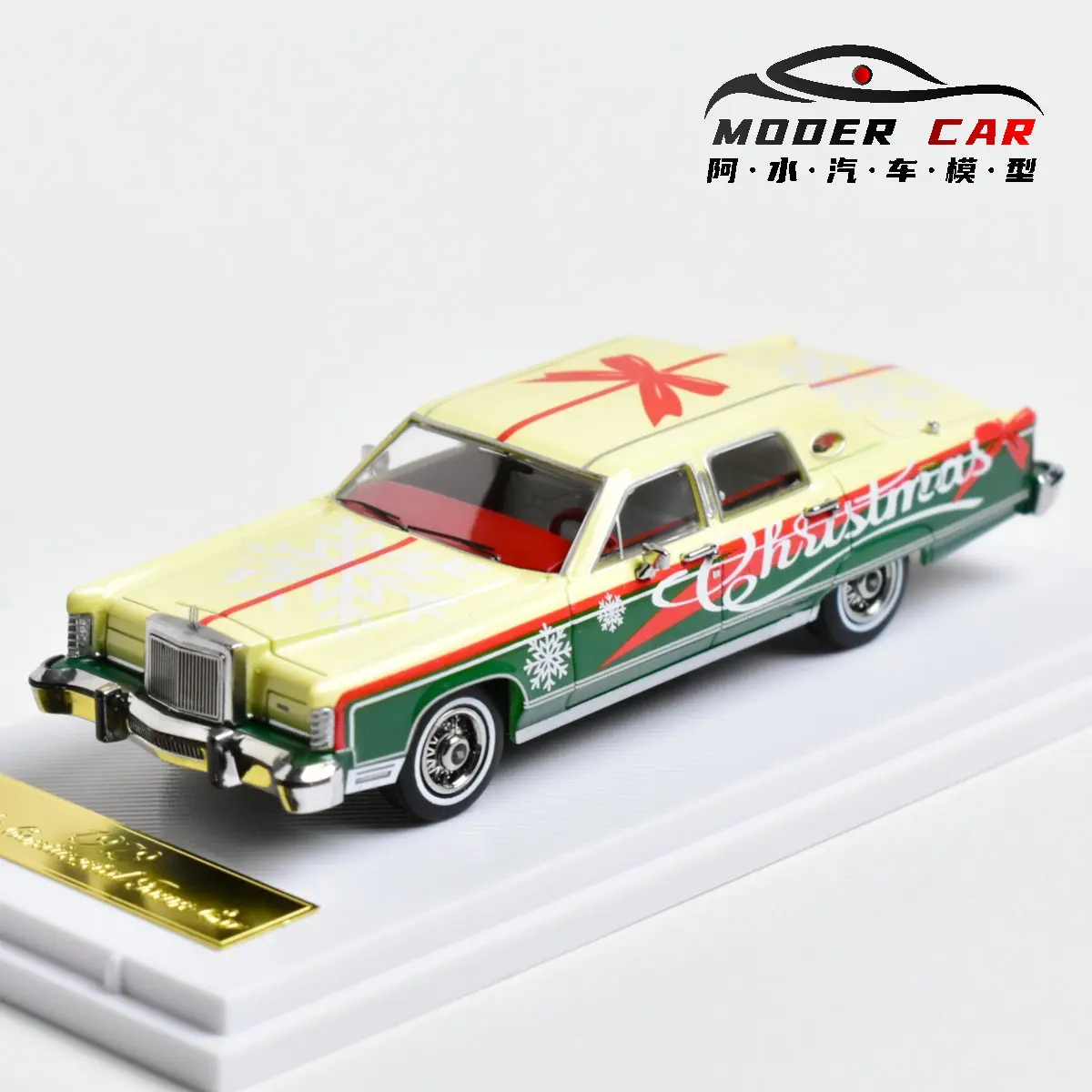 Turning Crush 1:64 1979 décoration de noël modèle de voiture moulé sous pression