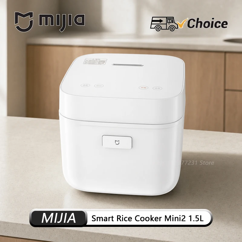 Original NEUER Mijia Smart Reiskocher Mini 2 1,5L Elektrischer Kochtopf Multikocher für Küchengeräte MiHome App