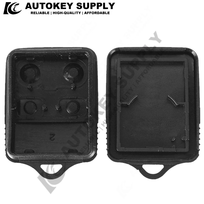 Autokeysupply AKFDS211 2/3/2+1/3+1 Buttons Remote Car Key Fob Shell For Ford